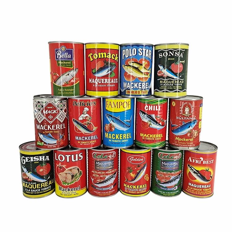 Ingeblikte Makreel In Tomatensaus